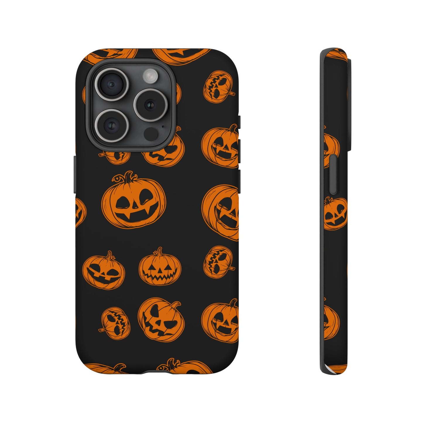 Custom Cute Spooky Halloween Phone Case, Pumpkeen,  Protective iPhone, Samsung Galaxy, and Google Pixel devices