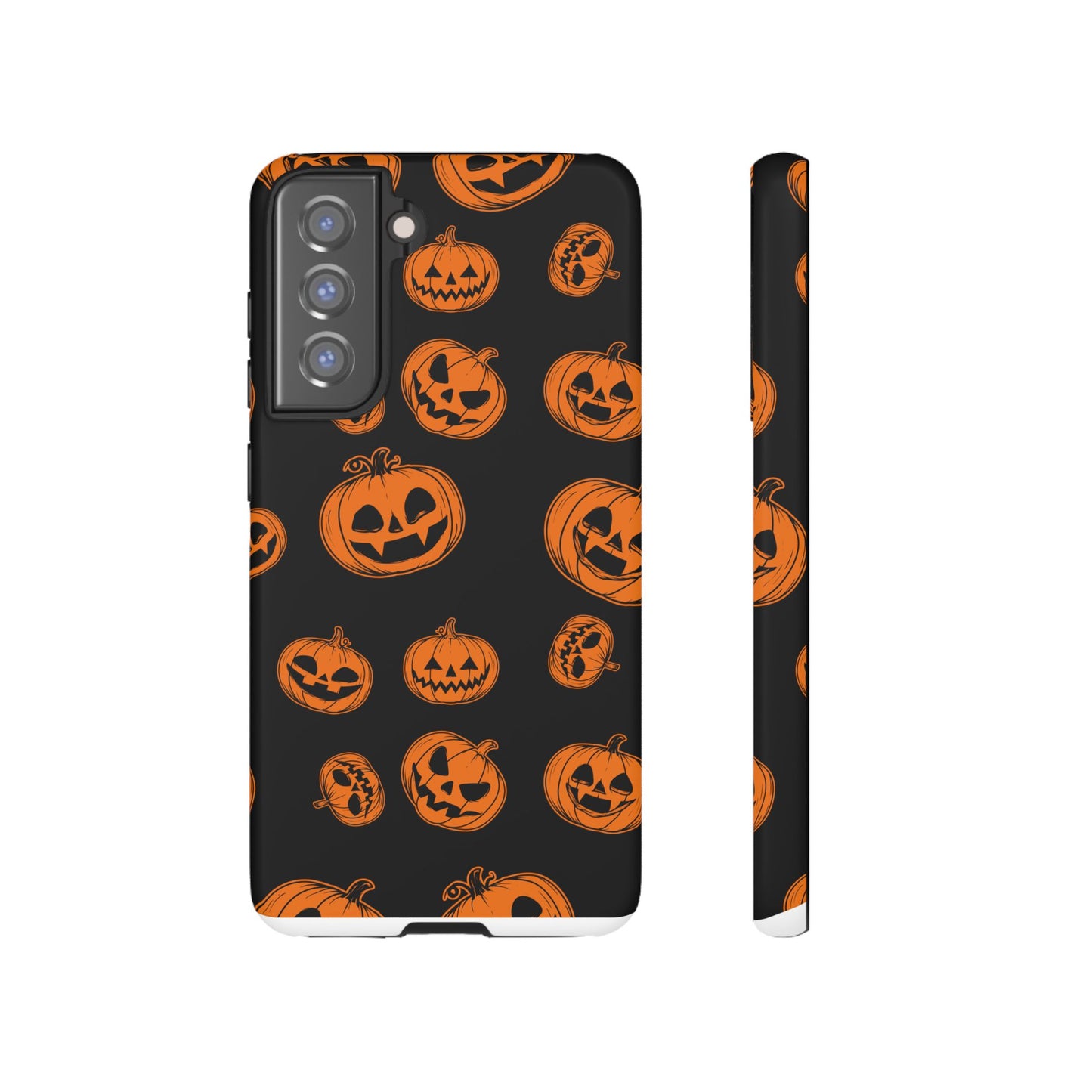 Custom Cute Spooky Halloween Phone Case, Pumpkeen,  Protective iPhone, Samsung Galaxy, and Google Pixel devices