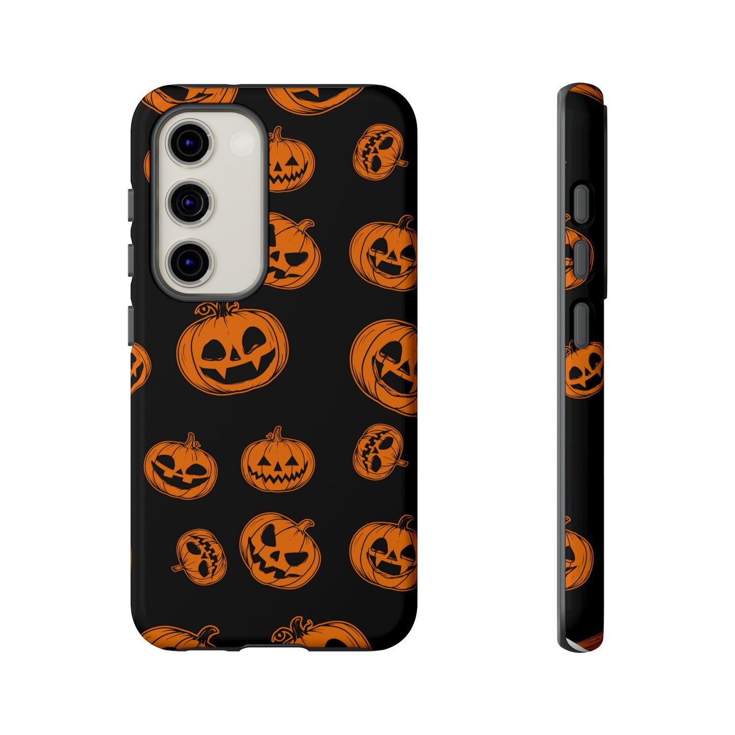 Custom Cute Spooky Halloween Phone Case, Pumpkeen,  Protective iPhone, Samsung Galaxy, and Google Pixel devices