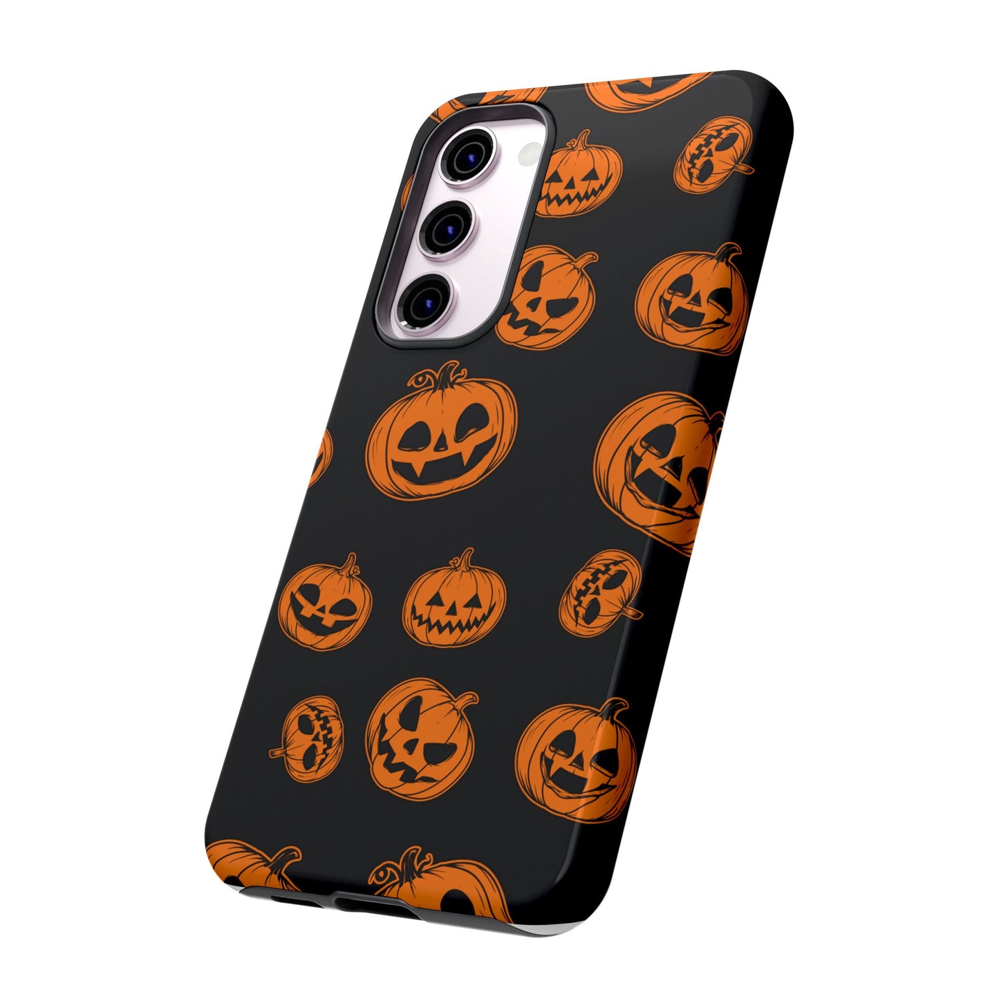 Custom Cute Spooky Halloween Phone Case, Pumpkeen,  Protective iPhone, Samsung Galaxy, and Google Pixel devices