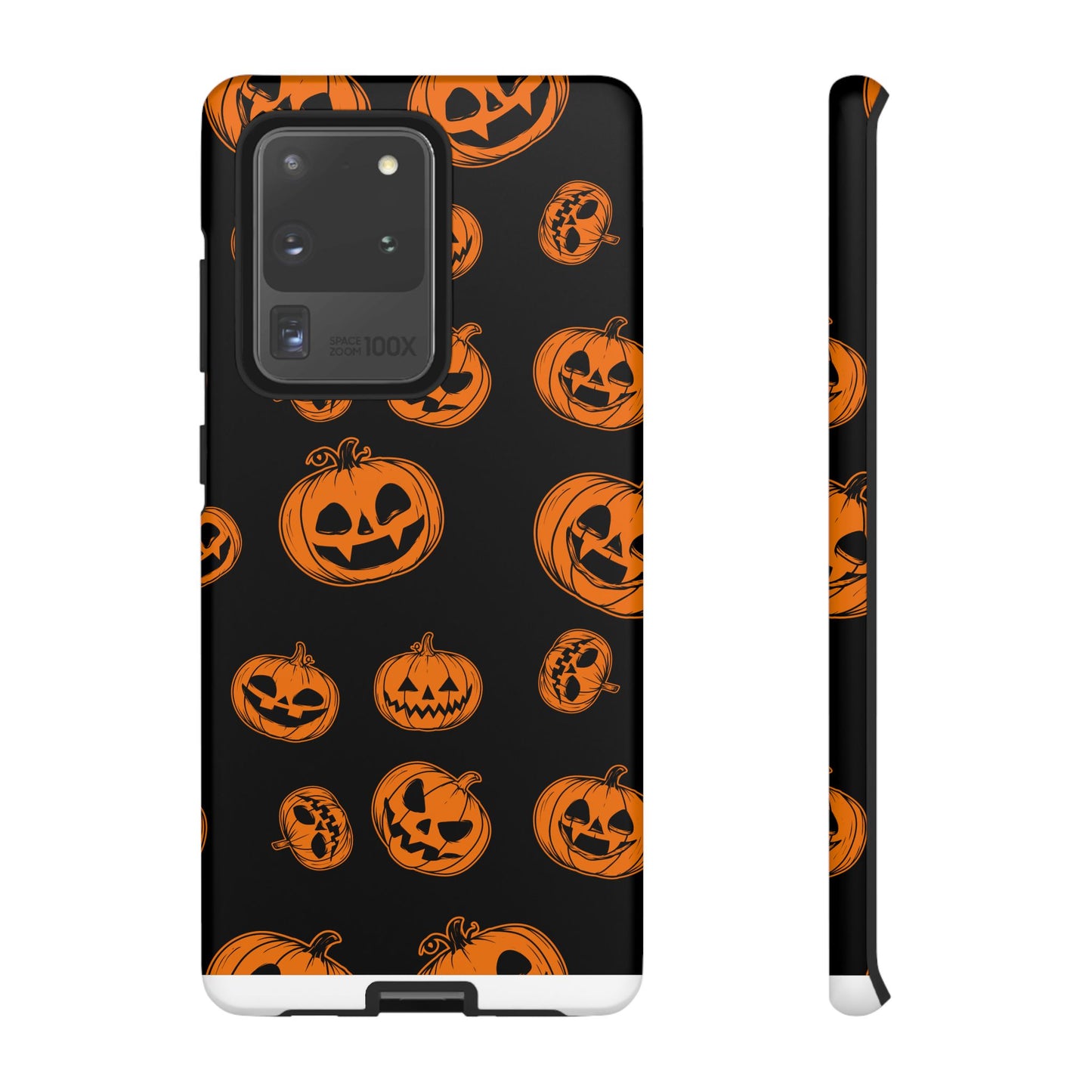 Custom Cute Spooky Halloween Phone Case, Pumpkeen,  Protective iPhone, Samsung Galaxy, and Google Pixel devices