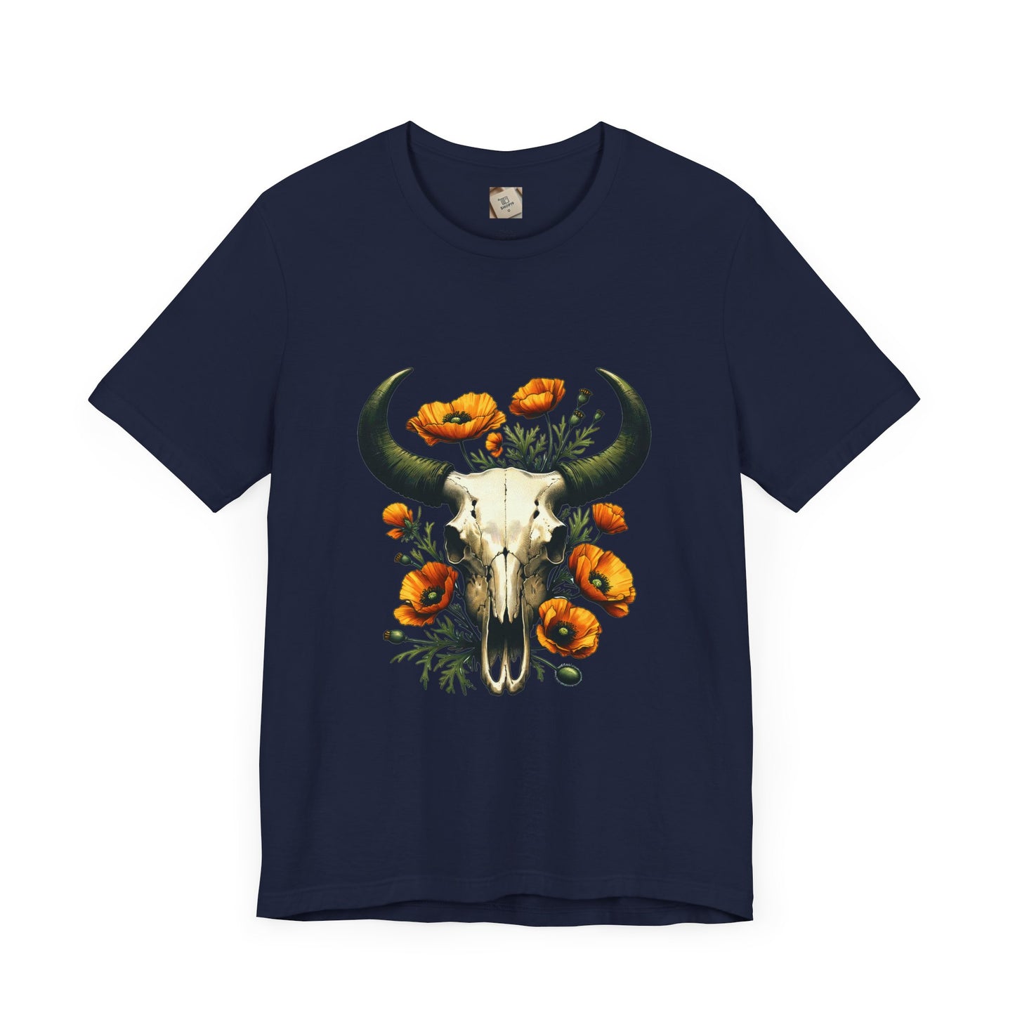 Comfort Colors Boho Cow Skull Shirt, Cowgirl Shirt, Skull Shirt, Western Clothing, Cowboy, Boho Cow Skull, Bull Shull Shirt, Longhorn Shirt